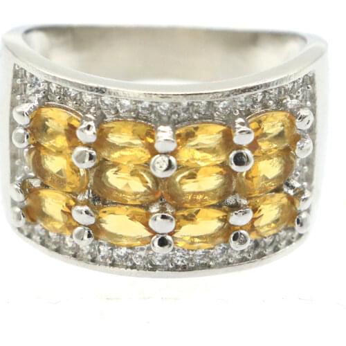 22x11mm Gorgeous Created London Blue Topaz For Sister Bride Wedding Silver Rings