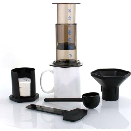 New Filter Glass Espresso Coffee Maker Portable Cafe French Press CafeCoffee Pot For AeroPress Machine