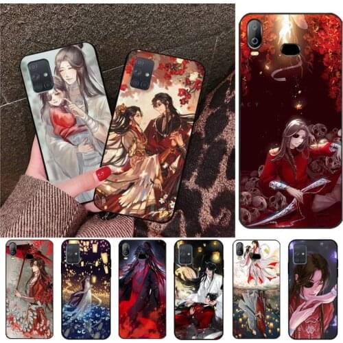 TOPCASHOP style Tian Guan Ci Fu Phone Case For Samsung Galaxy A21S A01 A11 A31 A81 A10 A20E A30 A40 A50 A70 A80 A71 A51