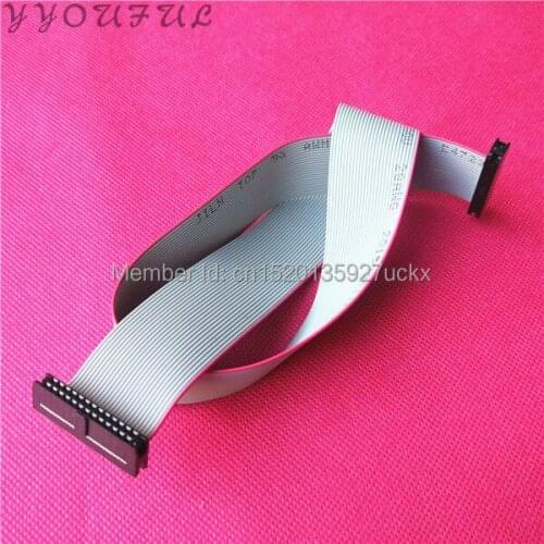 1pc inkjet printer Konica 512 print head cable 34pins for Myjet KM512 data cable plotter normal spare parts