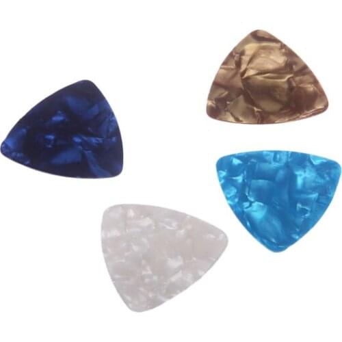 10pcs Celluloid Guitar Picks Plectrums For Acoustic/Electric Guitar Accs