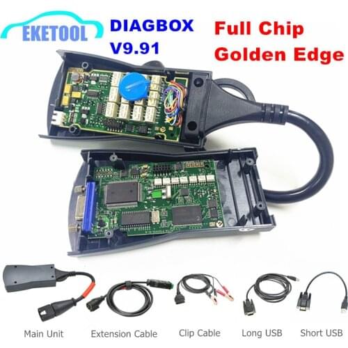 10pcs/Lot Wholesale Lexia Full Chips Auto Diagnostic Tool Diagbox V7.83 Professional Full Function Code Reader Lexia3 PP2000