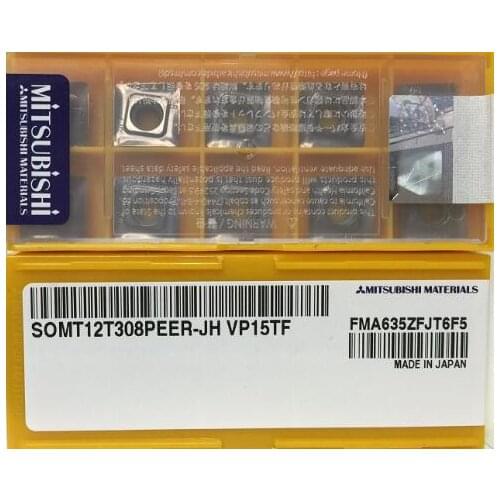 10PCS CARBIDE INSERT SOMT12T308PEER JH VP15TF