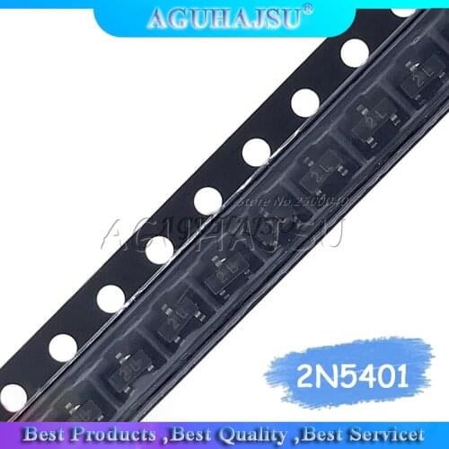 100PCS 2N5401 2L MMBT5401 2L SOT23-3 SOT23 Bipolar Transistors - BJT PNP Transistor New original