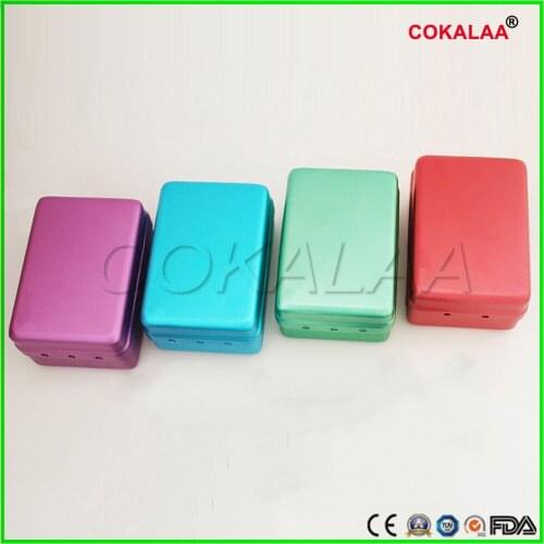 180 Holes Dentist Lab Equipment disinfect Dental Disinfection Burs Holder Block Stand Autoclavable Sterilizer Box