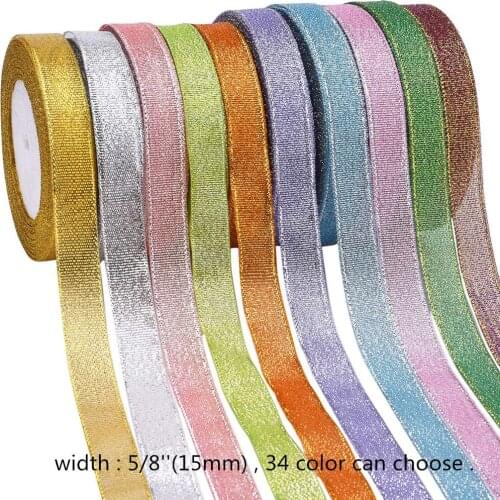 20909-3,5/8"(15MM) 34 color optional 25yards/roll Color green onion ribbon,Wedding party decoration,gift packaging DIY materials