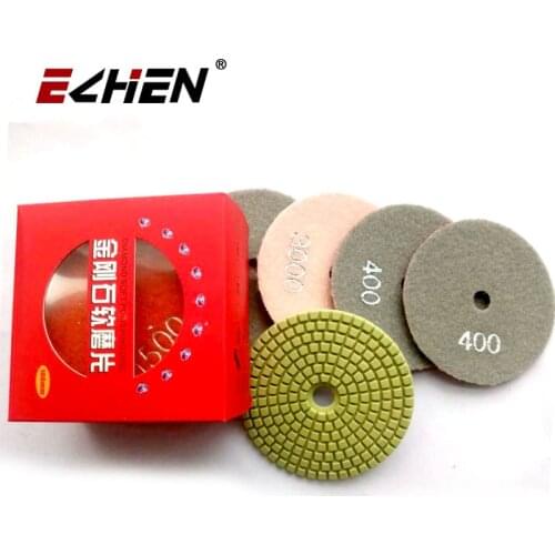 Diamond Polishing Pad For Polishing Granite Countertops 4 Inch 100mm Wet polishing Marble Stone