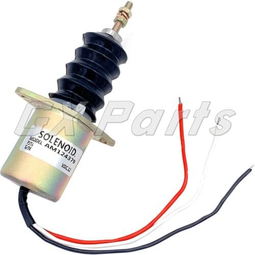 AM124379 Fuel Shut Off Solenoid AM103337 For John Deere F915 F925 F935 425 445 455 415 544G 624G 644G