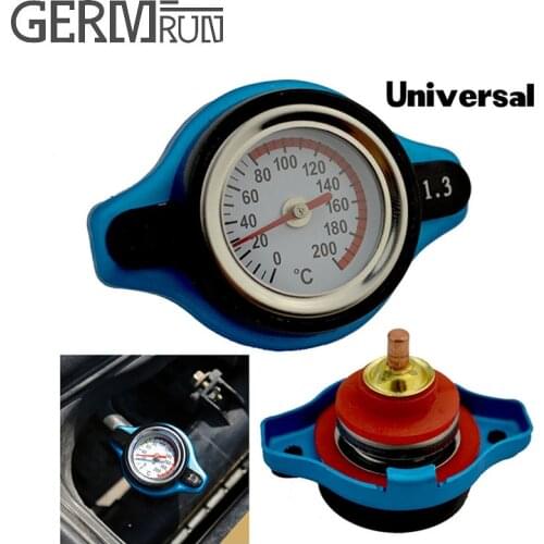 Car Off-Road D1 Spec Temperature Gauge 1.3 Bar Thermost Radiator Cap Cover Water