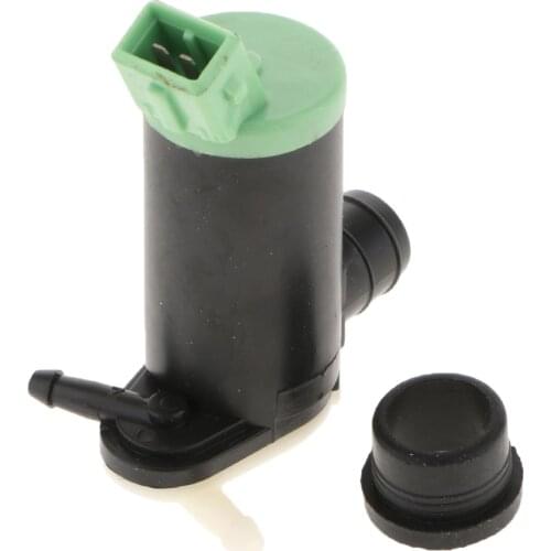 Twin Outlet Washer Pump for Peugeot 106 206 306 406 806 Windshield +Grommet