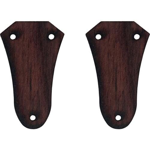Exquisite Rosewood 3 Holes Truss Rod Cover Plate For Acoustic/Electric Guitar Pack Of 2
