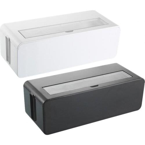 New Plastic Wire Storage Box Power Line Storage CasesJunction Box Cable Tidy Storage Box Household Necessities