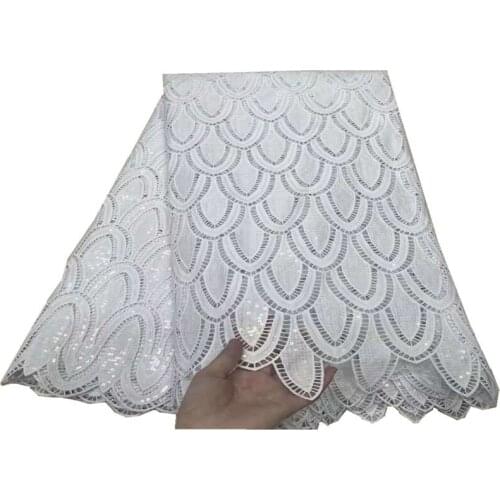 New Arrival High Quality White African Lace Fabric 2021 French Mesh Milk Silk Nigerian Summer For Women Wedding jy-140