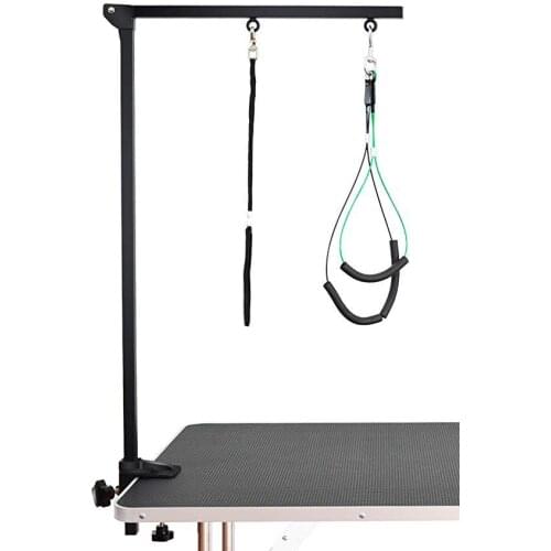 Pet Grooming Loop Stainless Steel Dog Cat Table Arm Body Holder Rope Harness For Pet