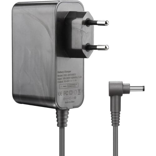 Suitable For Dyson V10 V11 Vacuum Cleaner Charger 30.45V/1.1A Vacuum Cleaner Power Adapter EU Plug