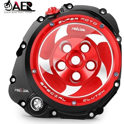 Engine Transparent Clutch Cover Guard for Suzuki GSX-S1000 GSXS 1000 2016-2017 Motorcycle Pressure Plate