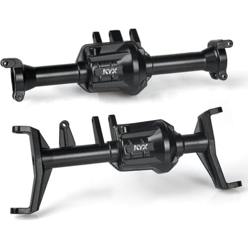 Rc Car TRAXXAS TRX4 Upgrade Part CNC Aluminum Front + Rear AXLE COVER SHELL (Does Not Contain Gears) For 1/10 Rc Crawler Car Toy