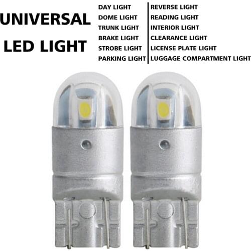 T10 W5W LED Bulb 3030 SMD 168 194 Car Accessories Interior Parking Fog Brake Daytime Running Lights Reading Lamp Auto 12V Canbus