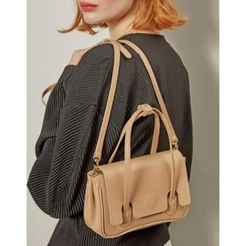 Fashion Ladies Small Square Bag 2021 Fashion New Quality PU Leather Womens Female Handbags Solid Color Shoulder Messenger Bags