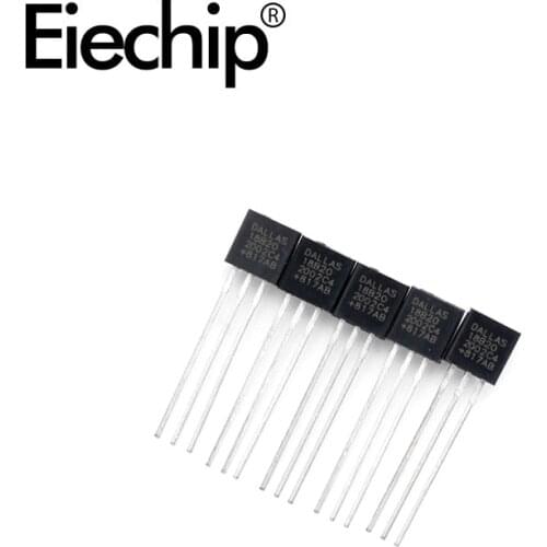 1PCS DS18B20 TO-92 18B20 Programmable Resolution 1-Wire temperature IC for arduino sensor hall sensor diy electronic sensor kit