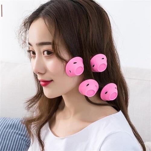 10pcs Silicone Magic Hair Curler Heatless Hair Rollers Curlers Sleeping Hairstyle Roller Wave Formers DIY Hair Styling Tools