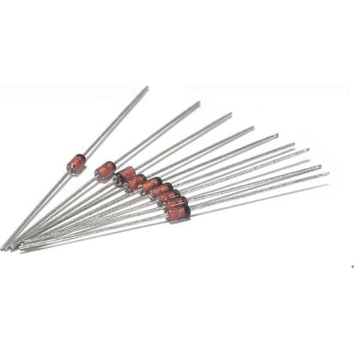 100pcs 1/2W Zener Diode 0.5W DO-35 BZX55C 2V 2.2V 2.4V 2.7V 3V 3.3V 3.6V 3.9V 4.3V 4.7V 5.1V 5.6V 6.2V 6.8V 7.5V 8.2V 9.1V