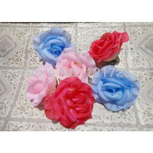 11CM artificial flower rose head for DIY