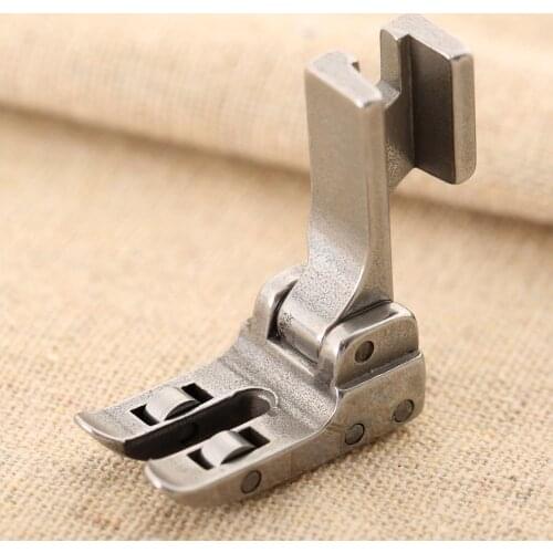 1x Lockstitch Sewing Machine with Bearing Roller Presser Foot Spk-3 Leather Coating Fabric Presser Foot Homemade Suppies