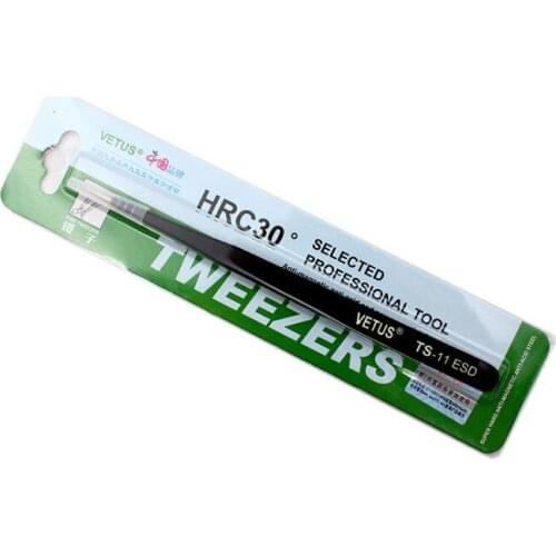 200pcs Anti static ESD Tweezers stainless steel Eyelash Make Up Nipper Crafts Makeup Tools SN20