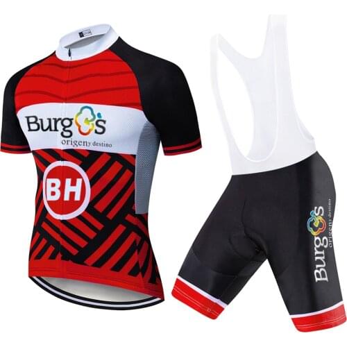 2021 BH Red Cycling Team Jersey Bike Clothing Pants Suit Mens Summer MTB 20D BICYCLING Shorts Shirts Maillot Culotte Wear