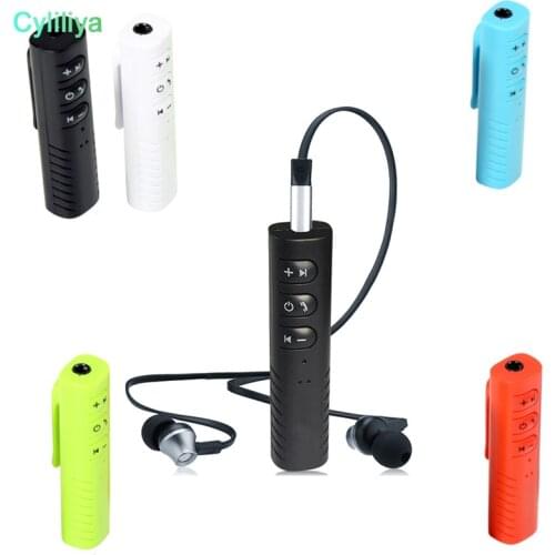 3.5mm Jack Wireless Bluetooth Receiver Mini Bluetooth Car kit Audio Music adapter with Mic for Headset Speaker 200pcs/lot