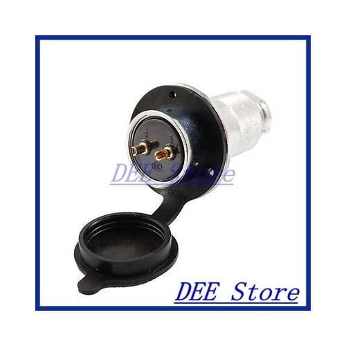 AC 250V 25A 2-Pin Electric Deck Aviation Circular Connector DF30-2