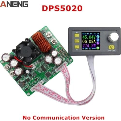 DPS5020 Constant Voltage Current Step-Down Communication Digital Power Supply Voltage Converter LCD Voltmeter 50V 20A