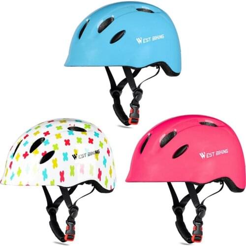 Child Cycling Helmet Portable Outdoor Sports Safety Helmets Adjustable Kids Skating Scooter Helmet Riding Equipment Dropshipping