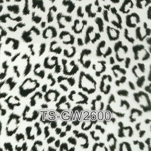 CS-GW2600 3d 0.9M*11M Hydrographic Printing Film Leopard Animal Pattern hydrographic Film