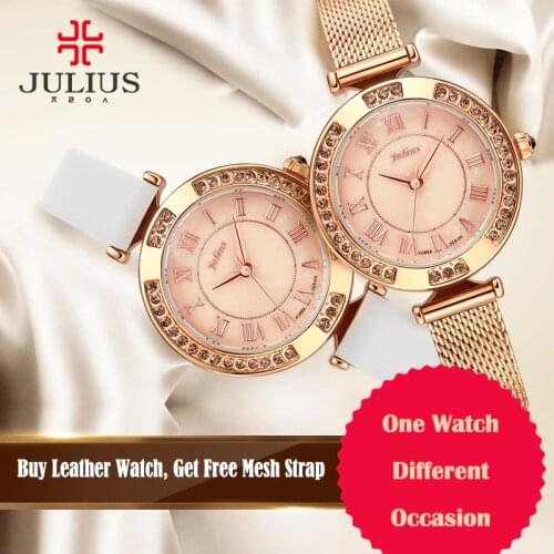 Женские серебряные часы Julius China At AliExpress