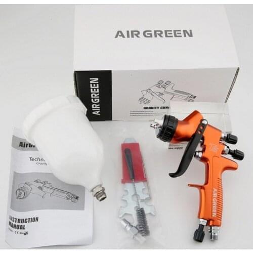 TE Spray Gun Nozzle Airbrush 1.3mm 600ml HVLP Paint Car Painting Furnitures DIY Painting Kit Car Auto Repair Tool