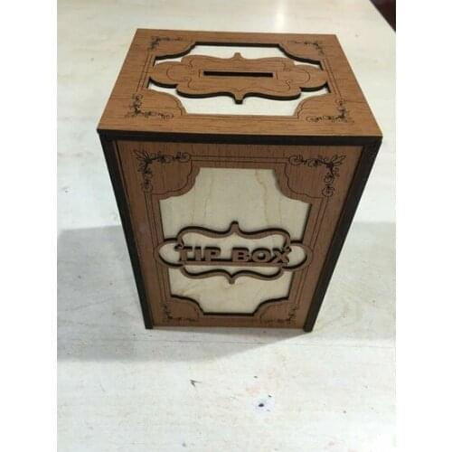 KYK Type Box Tip Box Wood-Keyed Locked paintable decorative objects декоративные предметы под роспись