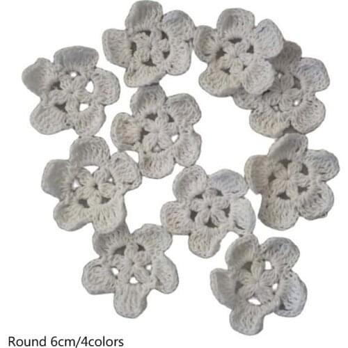 HOT cotton round placemat cup coaster mug kitchen Christmas dining table place mat cloth lace Crochet tea coffee doily dish pad