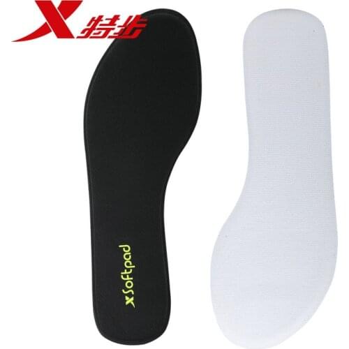Xtep Mens Insoles New Soft Pad Memory Foam Stretch Simple And Comfortable Sports Running Shoes Travel Insoles 882237859038