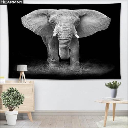 Animals Elephant Wall Hanging Tapestry Sheets Home Decorative Tapestries Beach Towel Yoga Mat Blanket Table Cloth Wall Tapestry