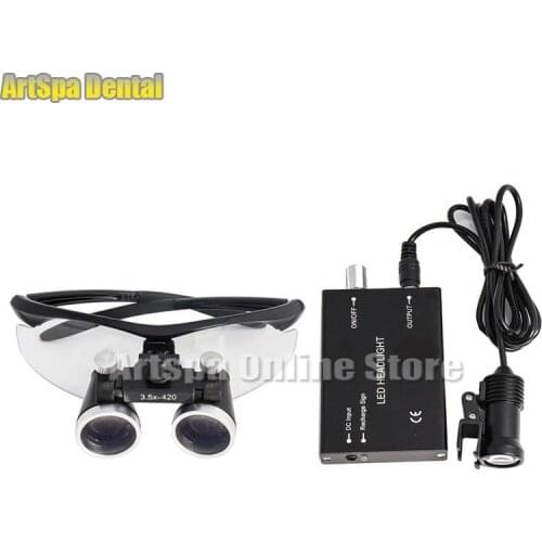 Dental Surgical Medical Binocular Loupes magnification 3.5x420 For Dentist