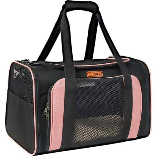 Cat Carrier Bag Full Mesh Portable Three-Layer Environmentally Composite Material Matching High-Quality Lamb Velvet Pad For Pets