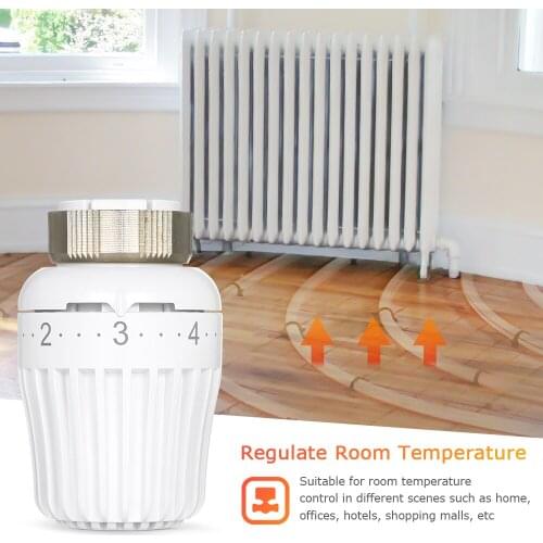 Thermostatic Radiator Valve Constant Temperature Controller Frost-proof Room Heating Indoor Temperature Control Room Thermostats