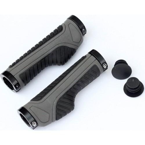 1 Pair BMX MTB Road Cycling Bicycle Grips Rubber Handlebars Grips Mountain Bike Lock on Comfy Bicycle Handlebars Grip Anti-Skid