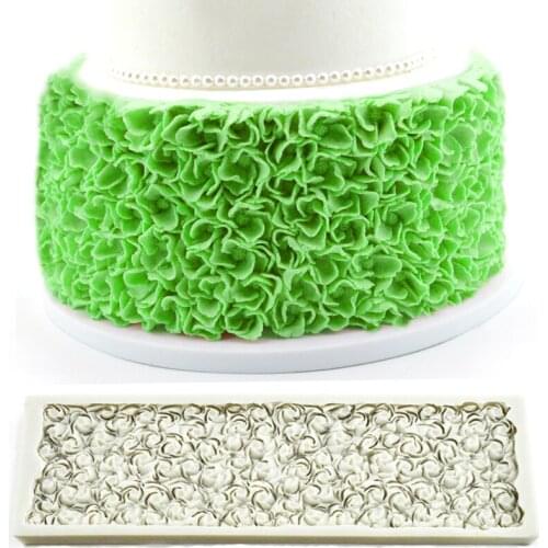 1PCS Food Grade Small flower pattern silicone cake mold chocolate sugarcraft jelly cookies mold DIY Baking Tools