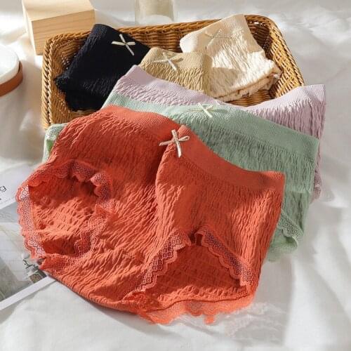 1PCS/lot Cotton Panties Women Comfortable Underwears Sexy Middle-Waisted Underpants Female Lingerie Big Size Ladies Briefs