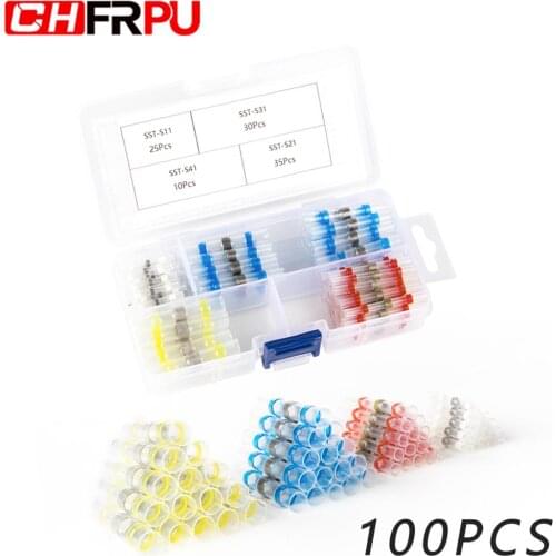 100PCS/150PCS Insulation waterproof and anti-corrosion solder seal wire connectors sleeve Electrical accessories Heat shrink box