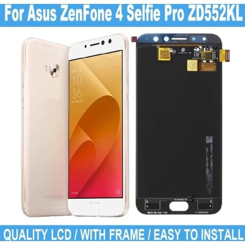 5.5" For Asus ZenFone 4 Selfie Pro ZD552KL New LCD Display Digitizer Touch Screen For ZD552KL Replacement Display Screen Parts