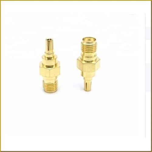 2PCS 3G 4G antenna RF adapter connector SMA female jack to CRC9 male plug rf wifi adapter